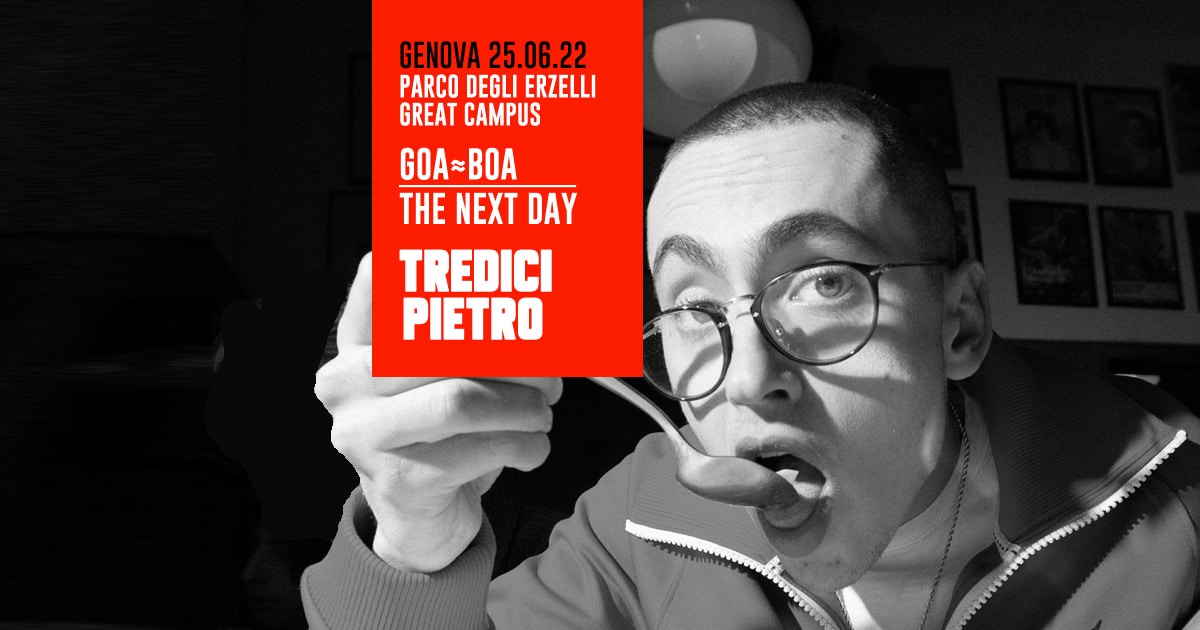 TREDICI PIETRO A THE NEXT DAY_GENOVA