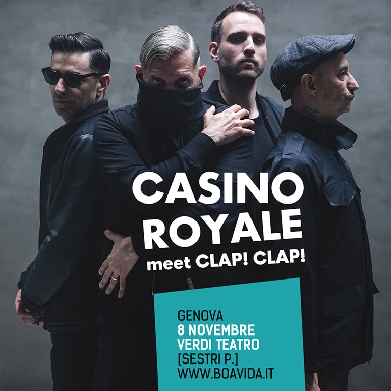 Casino Royale - Verdi Teatro, concerto 8 Novembre 2025 - Genova